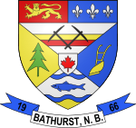 Blason ville ca Bathurst2 (Nouveau-Brunswick)